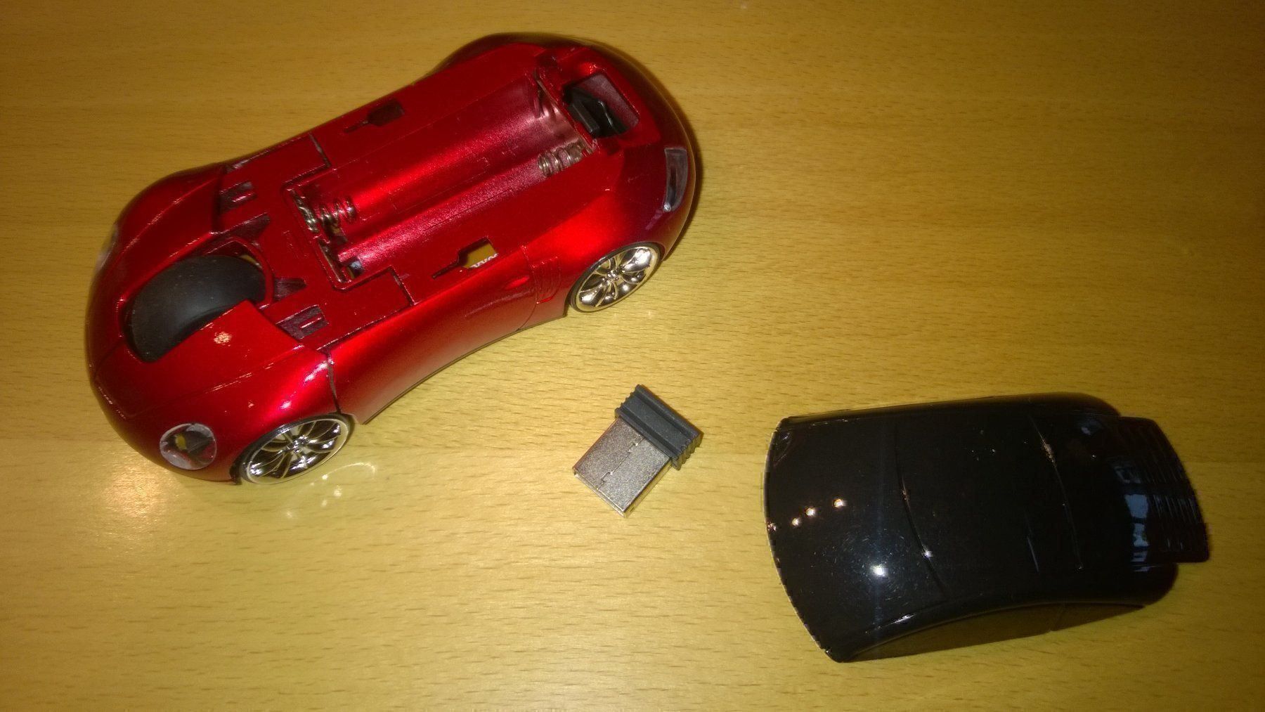PC: ROTE /PC-MAUS MIT USB EMPFÄNGER – Nuovo e nell'imballaggio originale da OBERSTETTEN venduto da simba0810 1