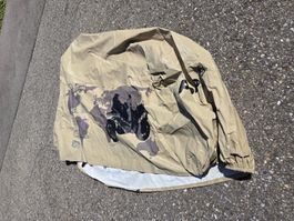 Motorrad Abdeckplane beige von Polo gebrauchter Zustand