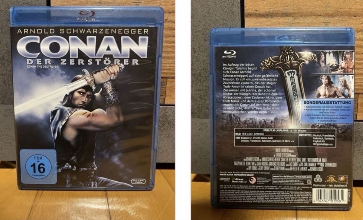 Tous les DVDs: DVD CONAN DER ZERSTÖRER – D'occasion à Aadorf par Schwarzschlumpf1972