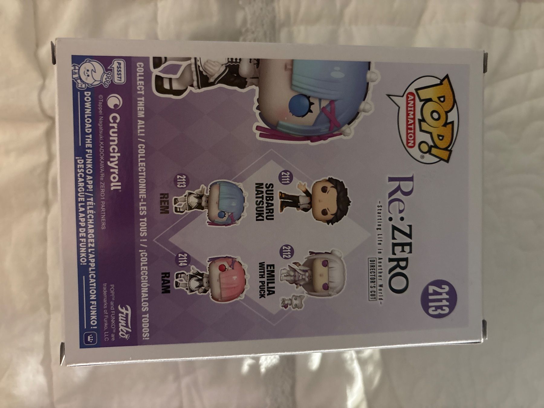 Funko Statuette: Re Zero Funko Pop – Nuovo e nell'imballaggio originale da Künten venduto da ani_qz86 1