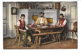 Kartenspiel - Jassen in der Bauernstube - De Firobig-Jass