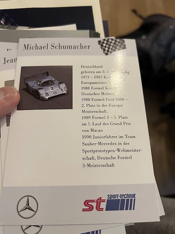 Autografi: Orginale Autogrammkarte  – Usato da Allschwil venduto da Haffelow 2