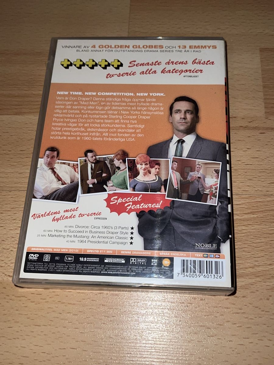 Alle DVDs: MAD MEN DVD  – Gebraucht aus Basel von Barbieee 1