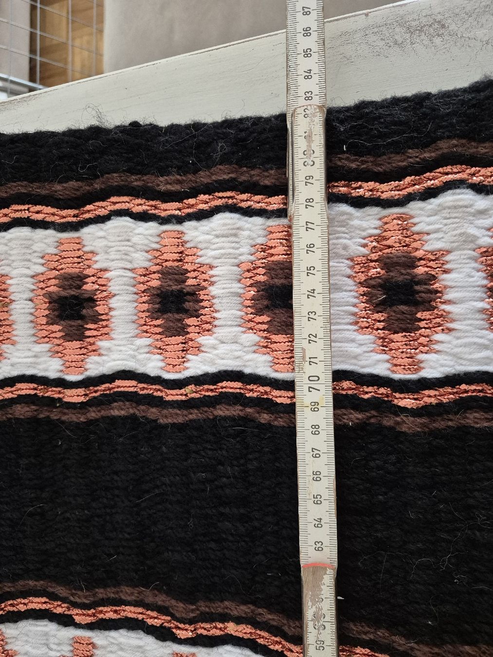 Coperte: Blanket mit schönem Muster, gut erhalten – Usato da Laufen venduto da Fiiben 2