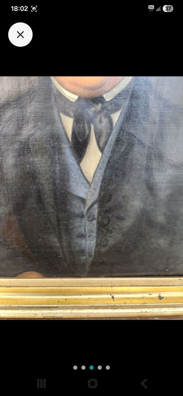 Dipinti: SEHR ALTES OELBILD .... PORTRAIT ... GEM. BILDER ... – Usato da Zürich venduto da Antiquedealer 2