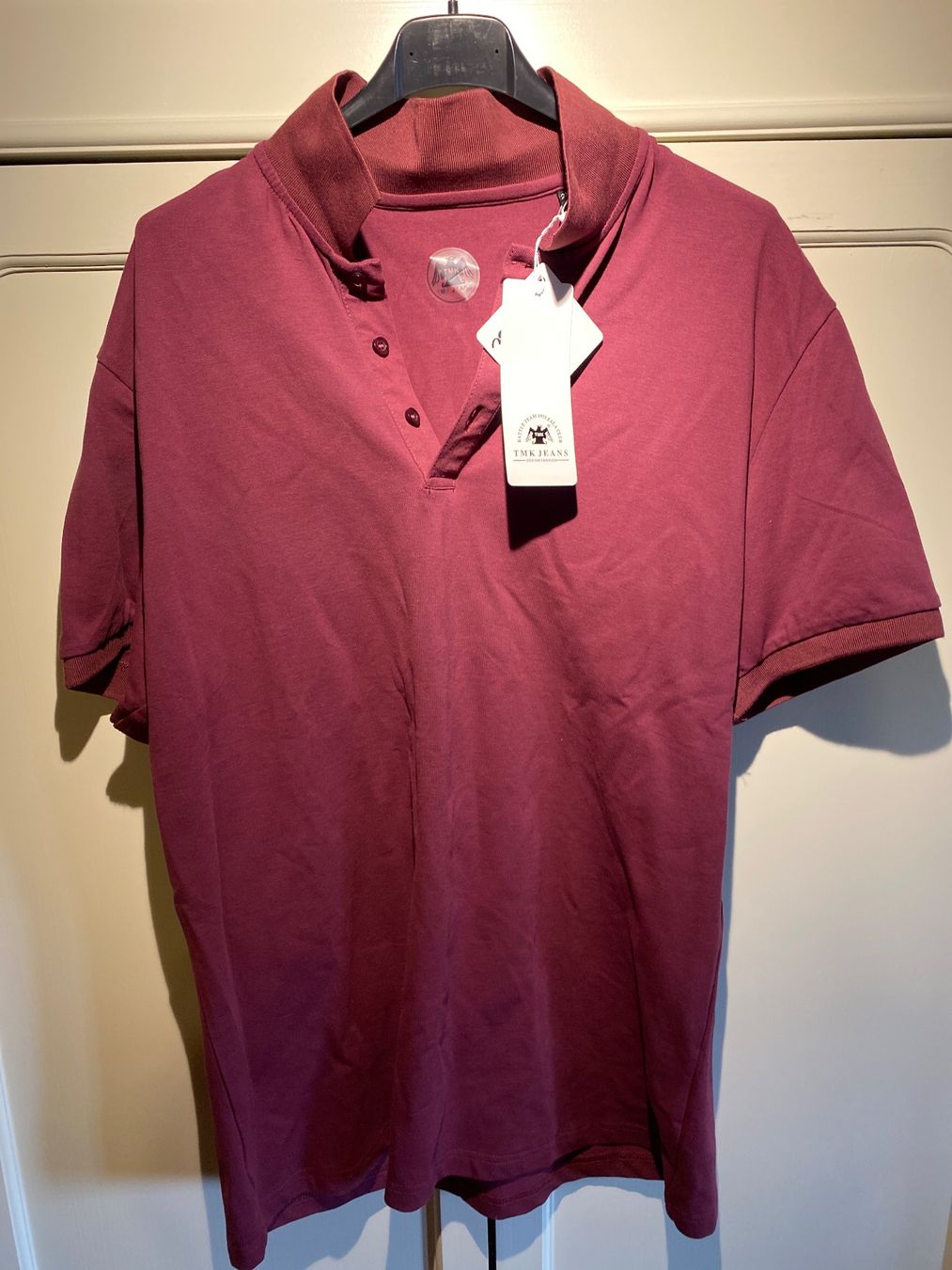 Magliette Polo: HERREN POLO SHIRT -WEINROT – Nuovo e nell'imballaggio originale da Meienried venduto da ManuelaBoutique 4