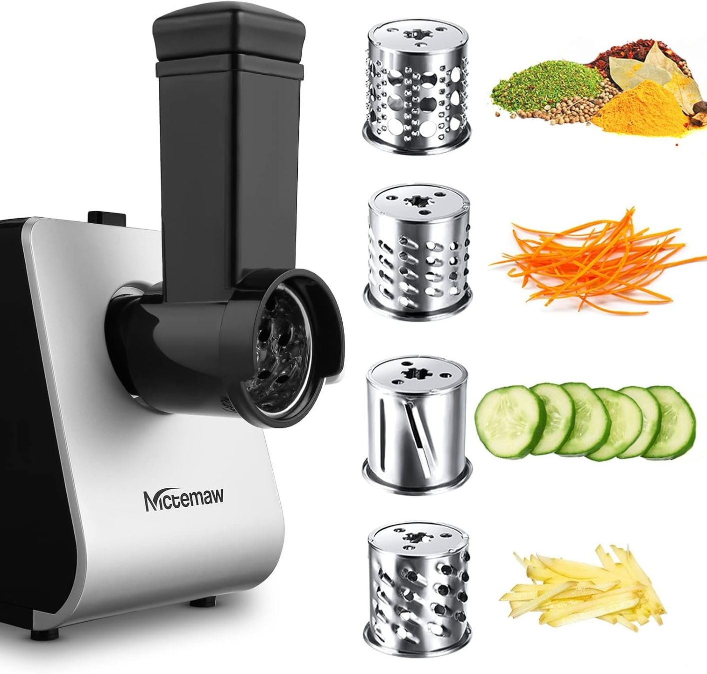 Elettrodomestici da cucina: Elektrischer Fleischwolf 2 in1 Edelstahl Wurstmaschine 2000W – Nuovo e nell'imballaggio originale da Fislisbach venduto da IboTrade 3