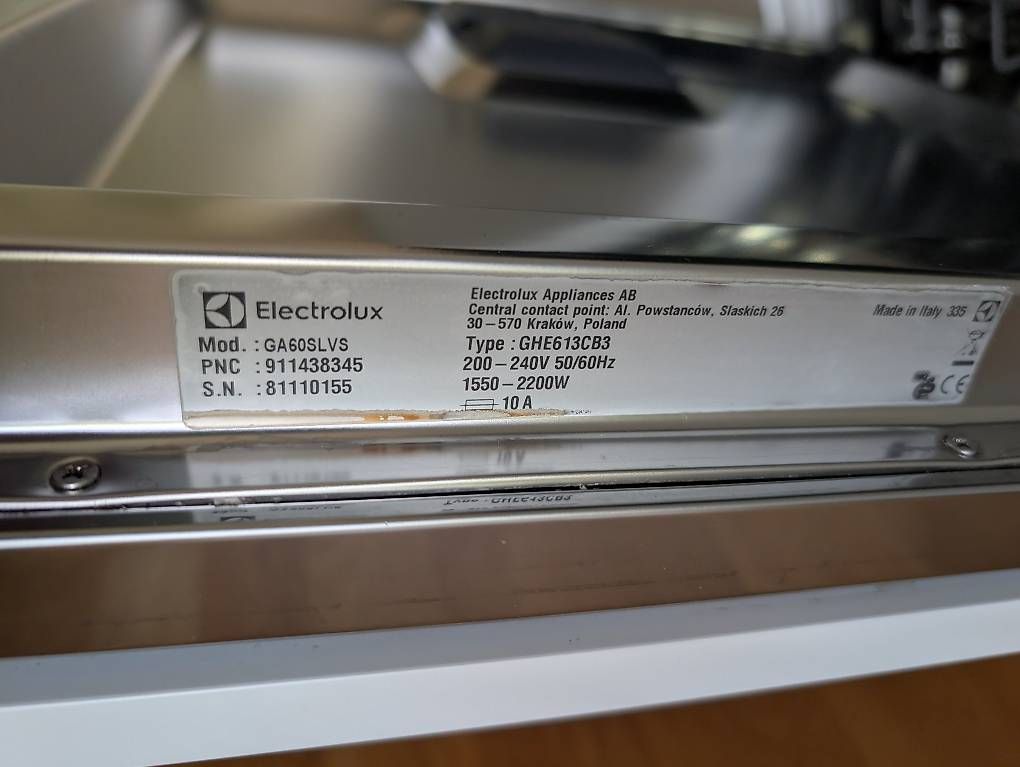 Electrolux Machines à laver la vaisselle: Integrierter Geschirrspüler Electrolux – D'occasion à Zürich par Elena_N 2