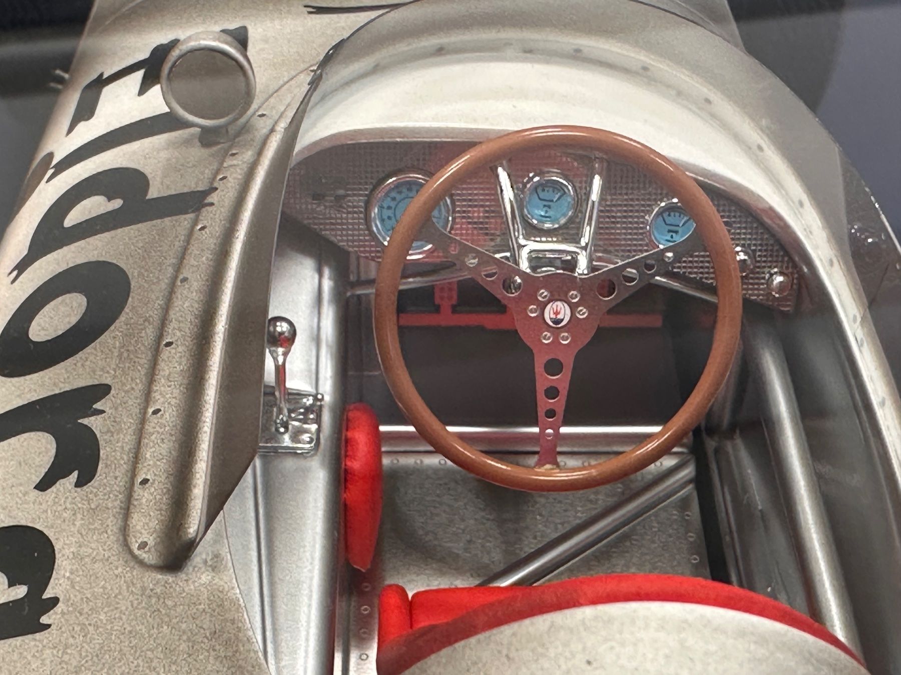 Maserati Modellini d'auto: Maserati Tipo 420M 58 Eldorado 1958 Dirty Version – Nuovo e nell'imballaggio originale da Stein AR venduto da Krabbe2 5