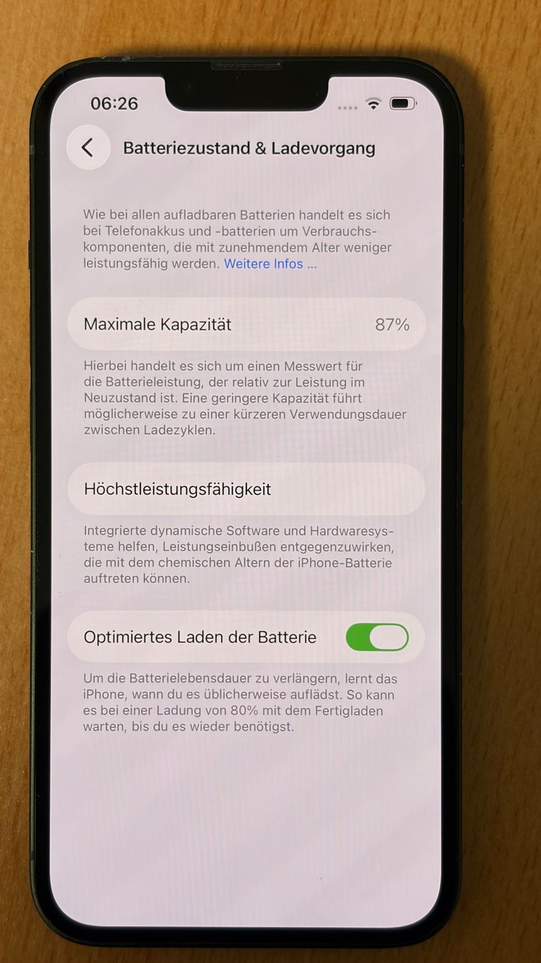Apple Telefoni cellulari / Smartphones: iPhone 13 128GB Grün – Usato da Kefikon ZH venduto da Axilonis 8