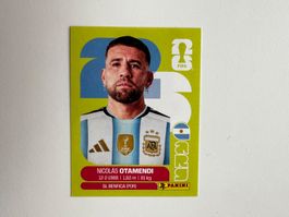 Panini Sticker Nicolas Otamendi Argentinien ARG 5
