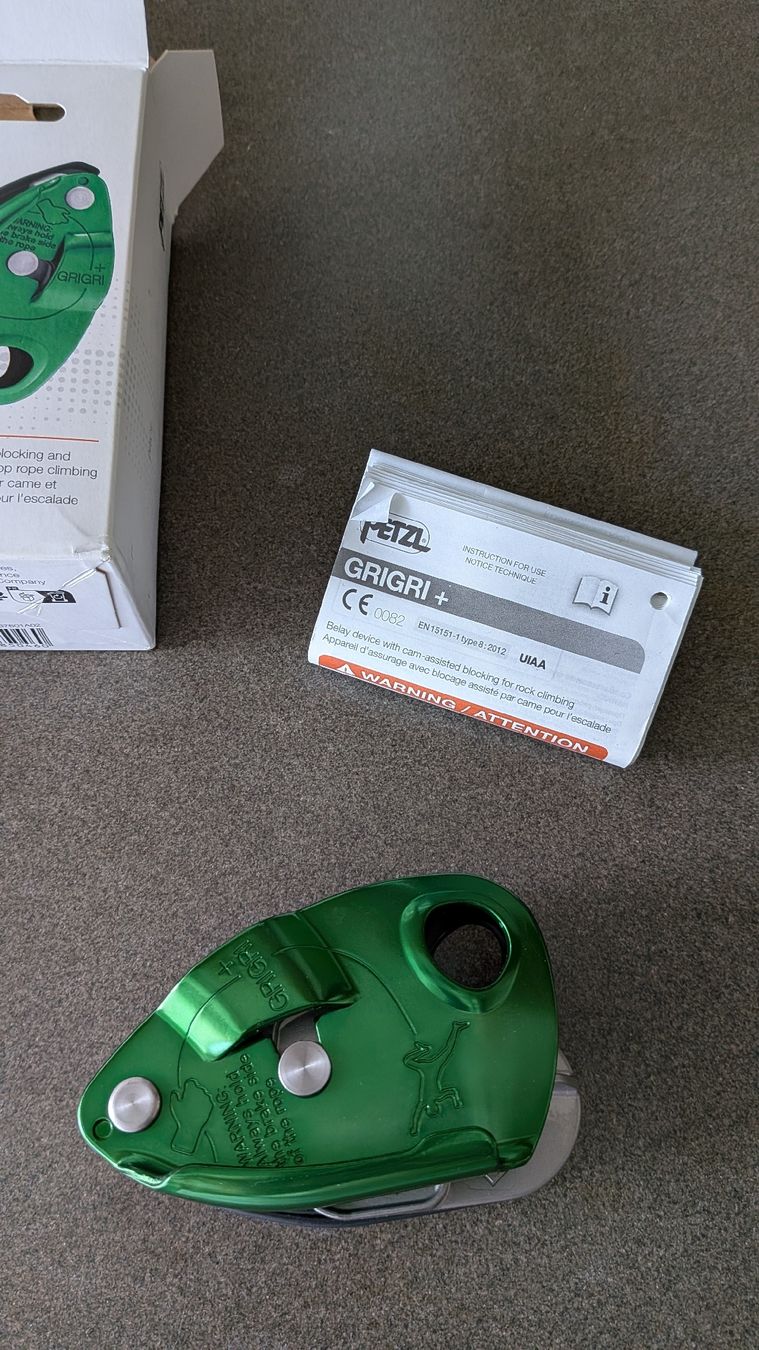 Murs & prises d'escalade: GriGri+ 2026 Version – Neuf avec emballage d'origine à Hirzel par Mr.Boots