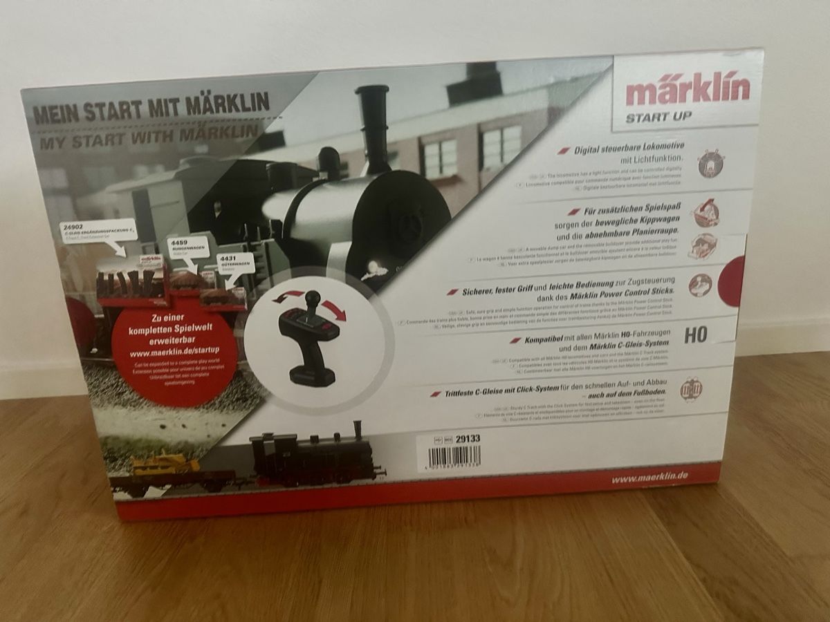 Märklin Modellini di ferrovie: Märklin Starter Set Eisenbahn – Nuovo e nell'imballaggio originale da Hochdorf venduto da Blitzman83 1