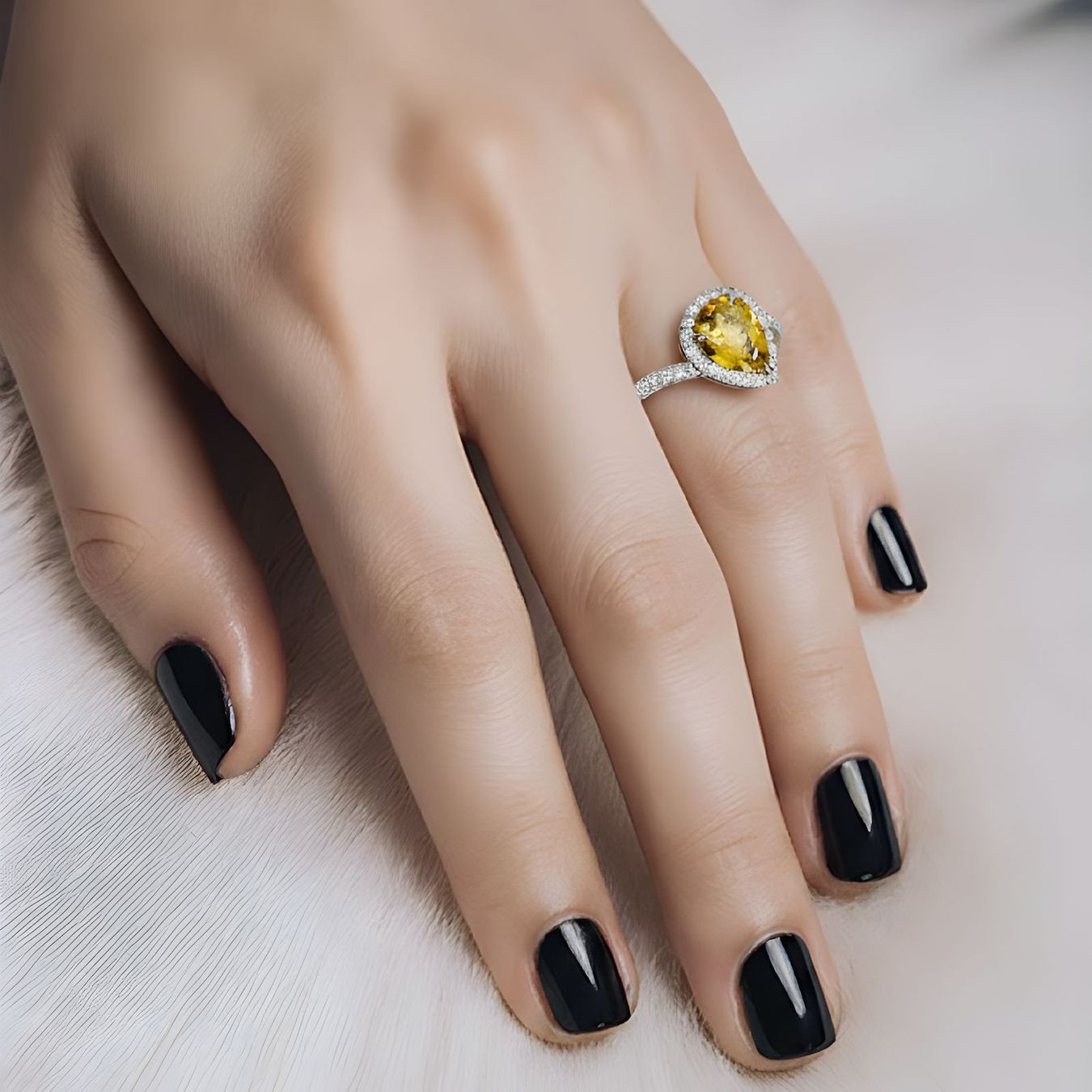 Anelli: Zoisit-Ring 14k Weissgold 1,84ct – Nuovo e nell'imballaggio originale da Illnau venduto da Juwelier_Mahler_GmbH 1