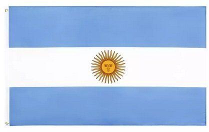 Bandiere: Drapeau Flag Argentine 90x150cm – Nuovo e nell'imballaggio originale da Renens VD venduto da Accessoryworldch