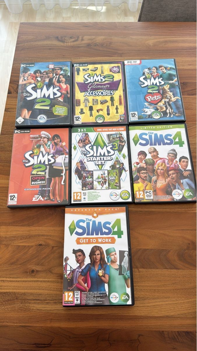 Microsoft Giochi: Diverse Sims Packete - PC Spiel – Usato da Neftenbach venduto da fab_7vh9