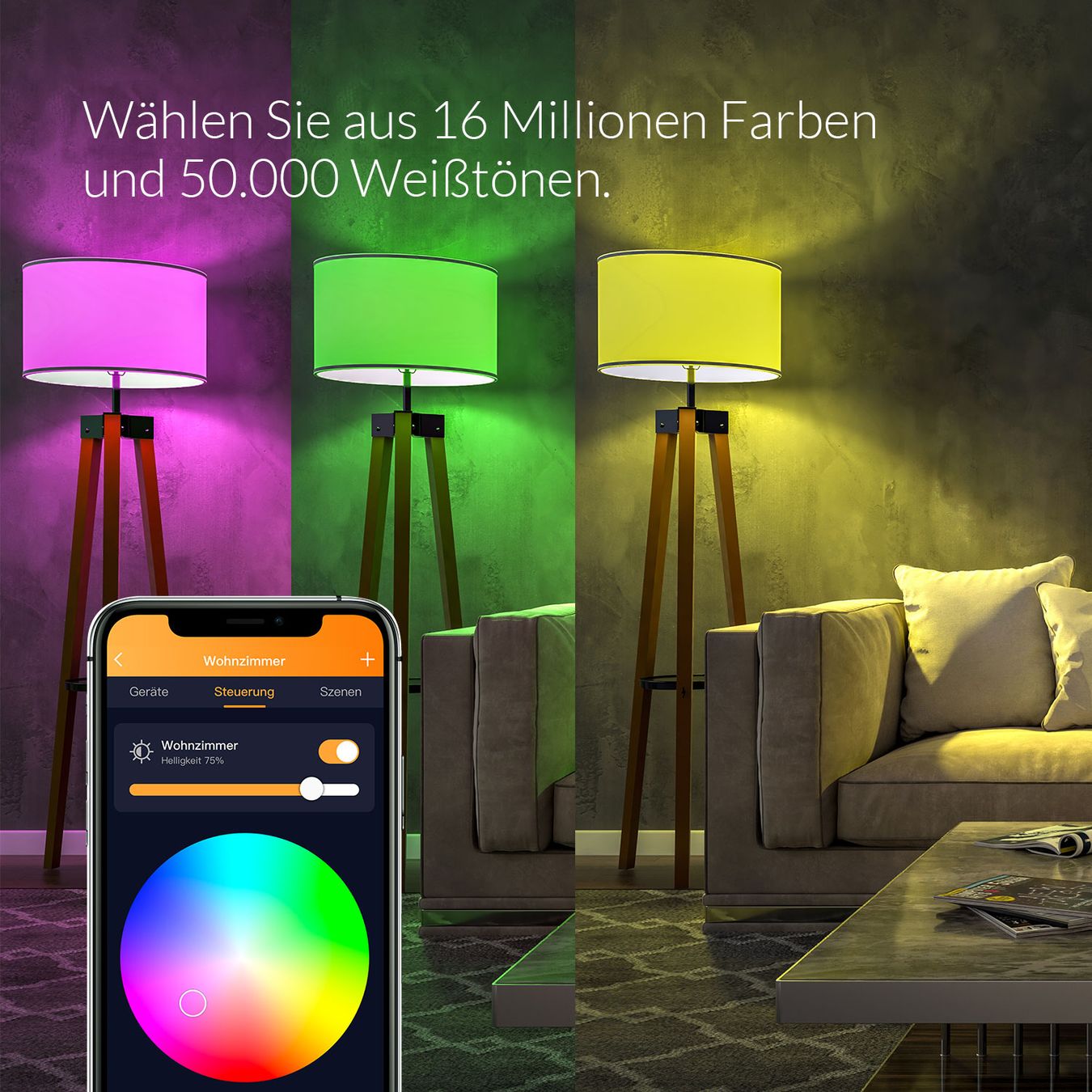 Philips Lampade: E14 Kerzenlampe mit inviduellen Farben – Nuovo e nell'imballaggio originale da Dietlikon venduto da Salesmax 3