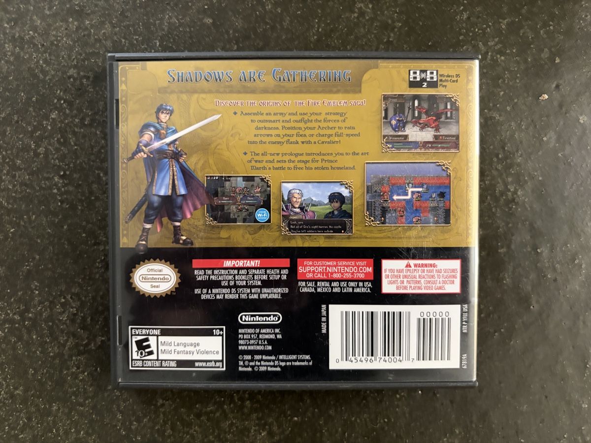 Nintendo Spiele: Fire Emblem Shadow Dragon Nintendo DS NTSC Version – Gebraucht aus Susch von Ascaso 1