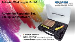 Auto - Reifenreparatur Satz, 5-tlg. 100 mm von Kraftwerk