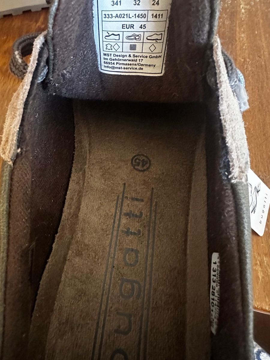 Bugatti Chaussures hommes: Bugatti Herrenschuhe Grösse 45, NEU – Neuf (Voir description) à Dietlikon par ciganolimao 4