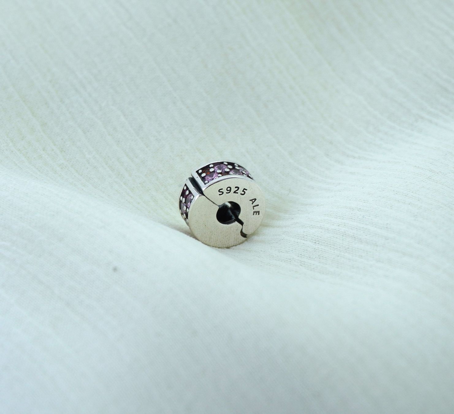 Ciondoli: Charm zu Pandora "rosa Clip" Silber 925 – Nuovo (secondo la descrizione) da Niederbüren venduto da Fidi5 2