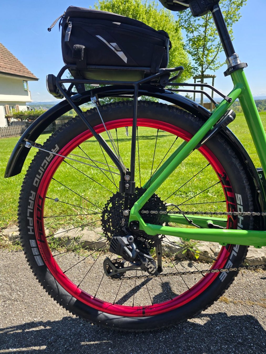 Velos: Custom E-MTB, Bafang M600, 140 N/m neuwertig – Gebraucht aus Flumenthal von Zermatty 5