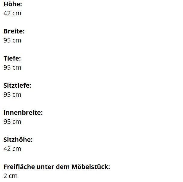Sofacompany Hocker: Dane Fusshocker - Sofacompany – Gebraucht aus Bern von Sofa_Company_Bern 2