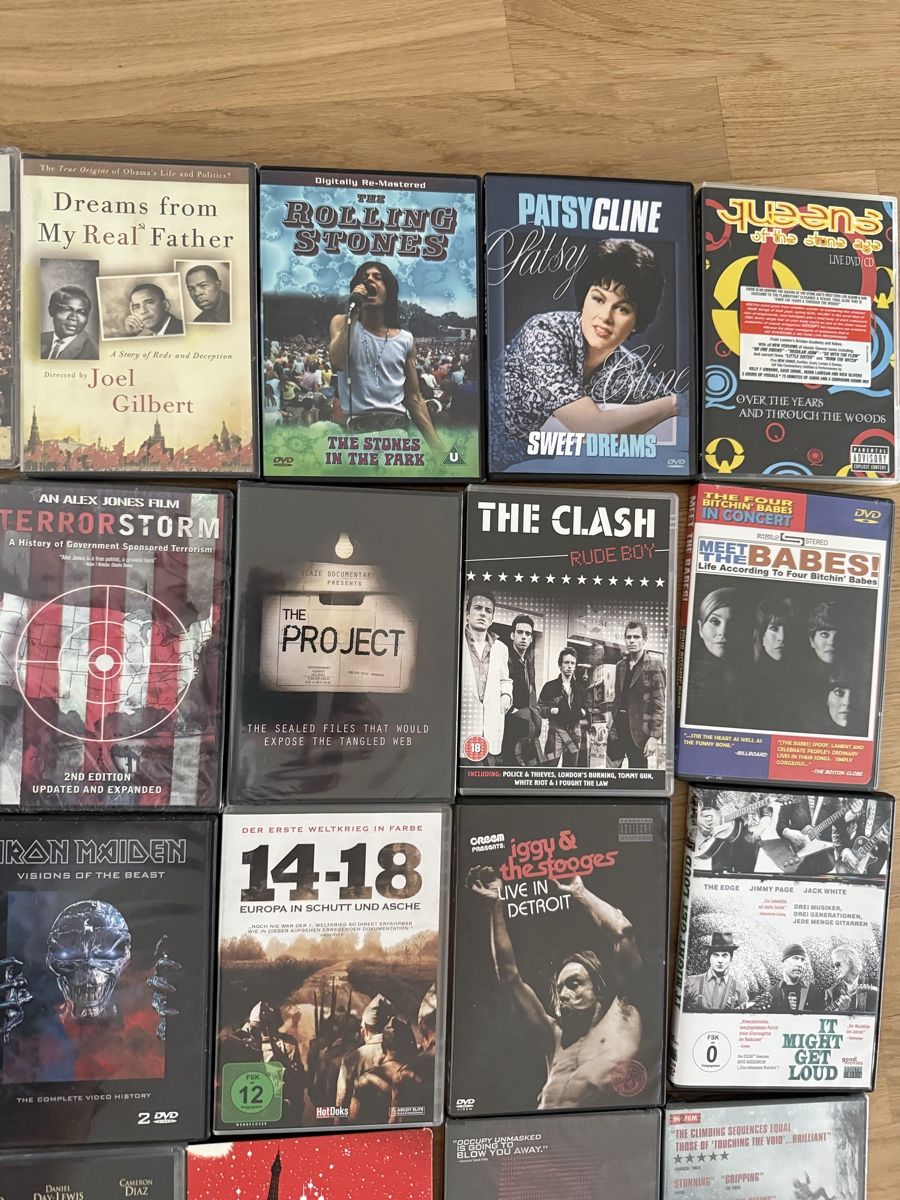 Alle DVDs: DVD-Sammlung Pink Floyd Rolling Stones Iron Maiden – Gebraucht aus Goldach von Messerguru 2