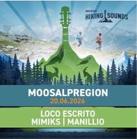 2x E-Tickets für Migros Hiking Sounds Moosalpregion 20.06.26