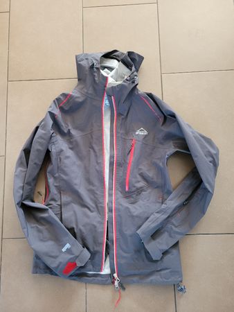Mc Kinley Regenjacke xs grau rot