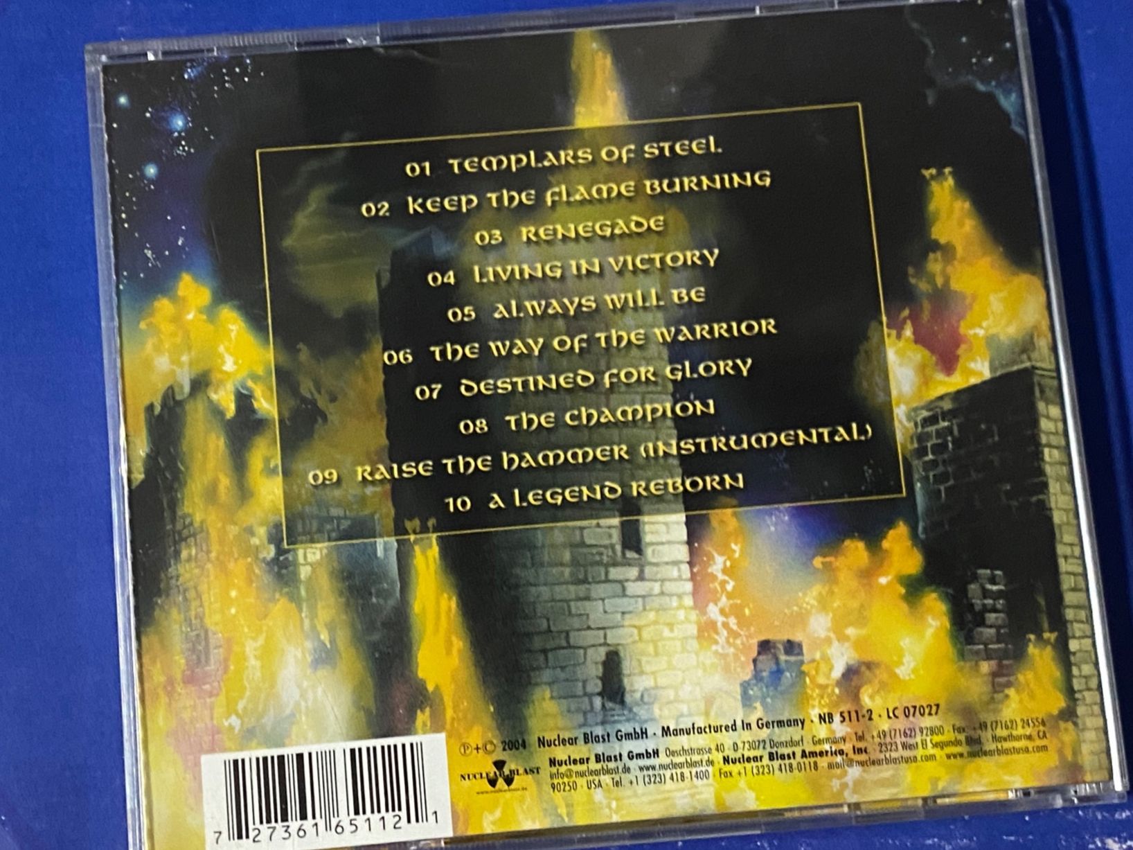 CD: HammerFall – Usato da Muri b. Bern venduto da AdidasCollector 1