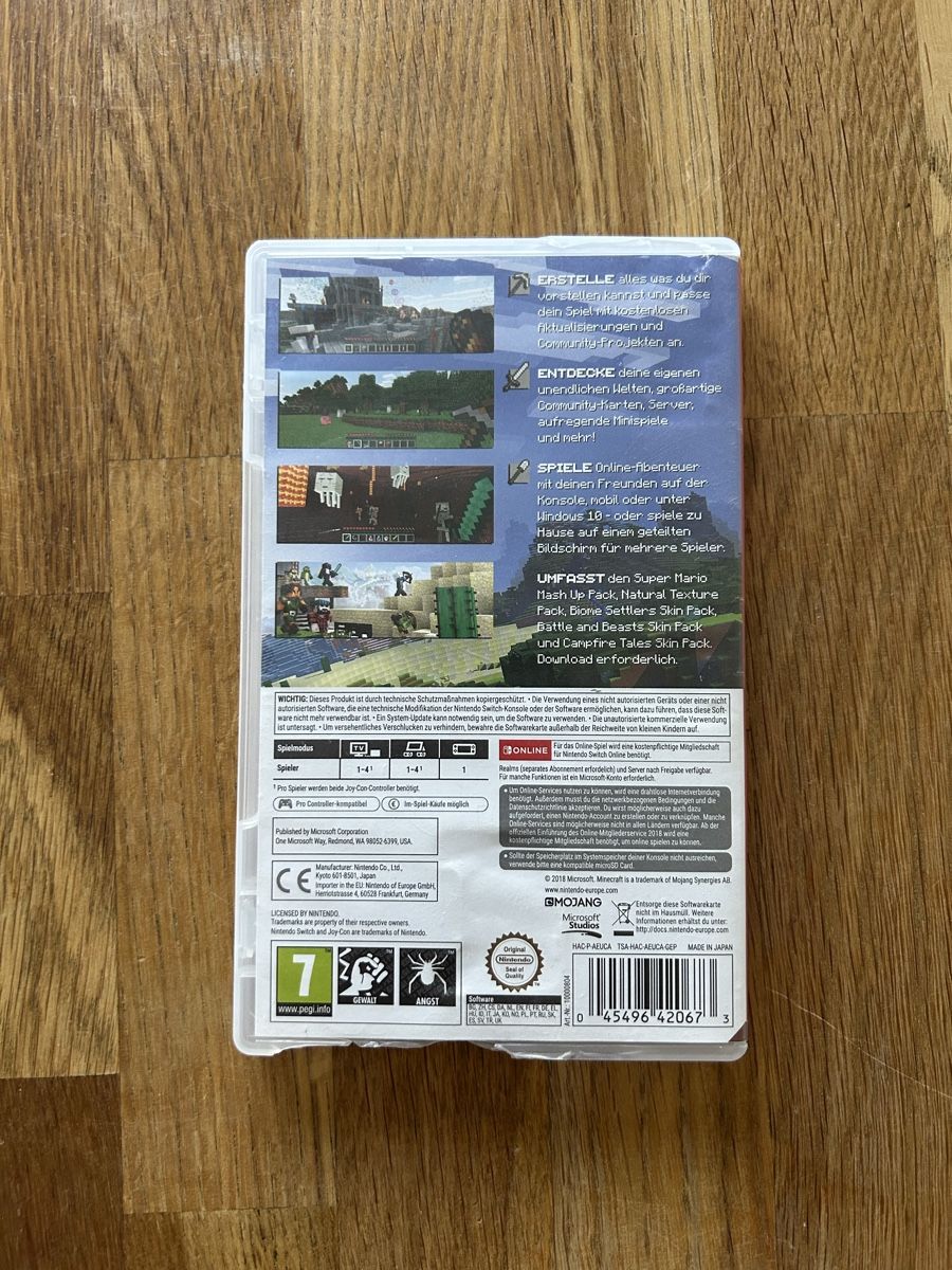 Nintendo Spiele: Nintendo Switch Spiel / Minecraft – Gebraucht aus Stettlen von MimiMaus_ 1