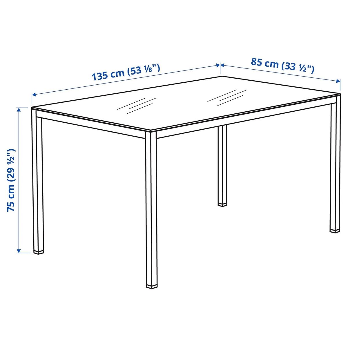Tavoli: IKEA Torsby Tisch - Farbe Weiss – Usato da Bülach venduto da gie_5dgk 2