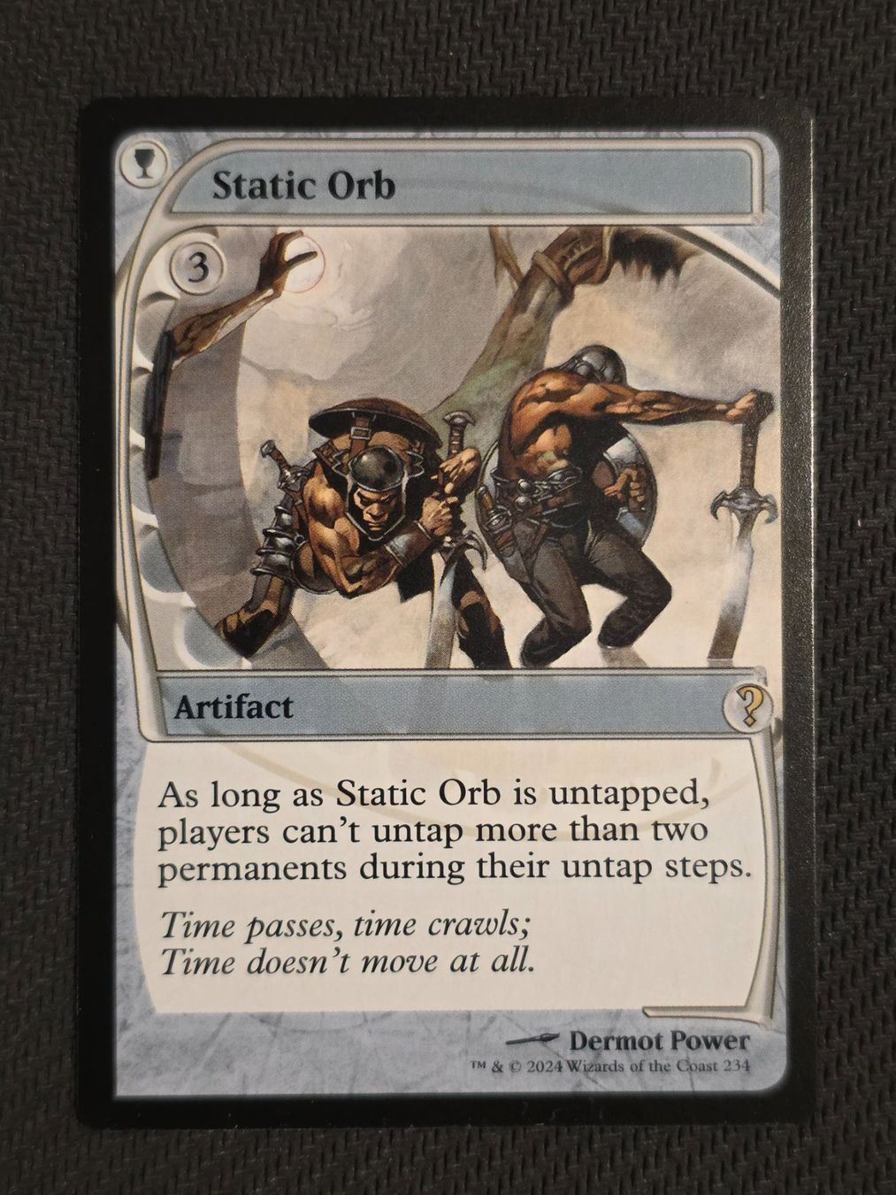 Magic The Gathering Sammelbilder & Trading cards: Static Orb  -  MTG – Gebraucht aus Zürich von Semagets