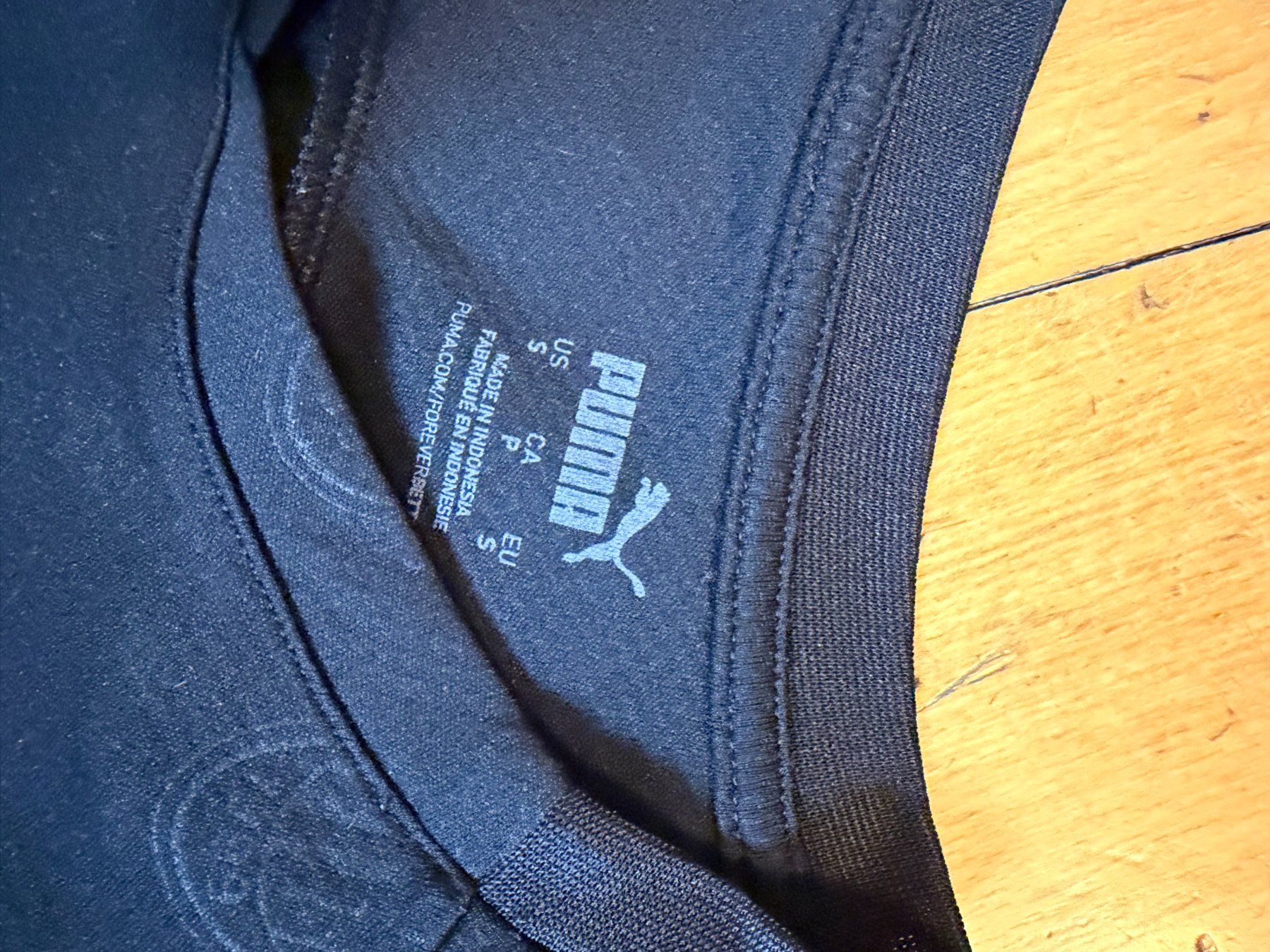 Canottiere & Pantaloni: Maillot AC Milan Puma bleu marine – Usato da Genève venduto da rij_7zrr 1