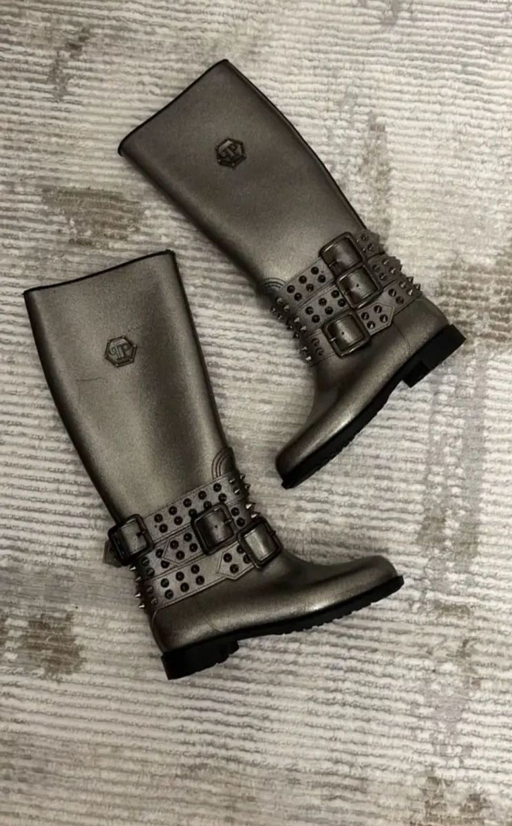 Philipp Plein Chaussures hommes: Philipp Plein Rainboots – D'occasion à Zollikon par bay_k26p