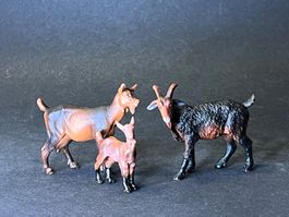 Schleich Ziege 13202 Ziegenbock und Zicklein Rarität