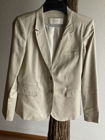 Reserved lässige Leinenblazer in beige Gr.38