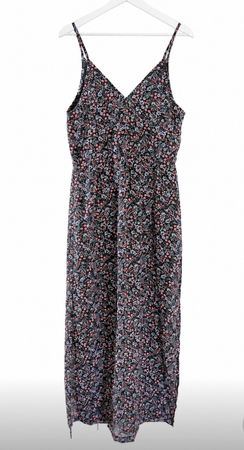 Sommerkleid mit Blumenmuster Gr. M, wie neu