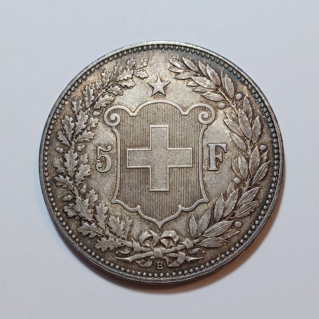Tutti le monete: 5 Franken 1907 vz-stgl – Usato da Pfäffikon ZH venduto da Schweizer_Muenzen 1