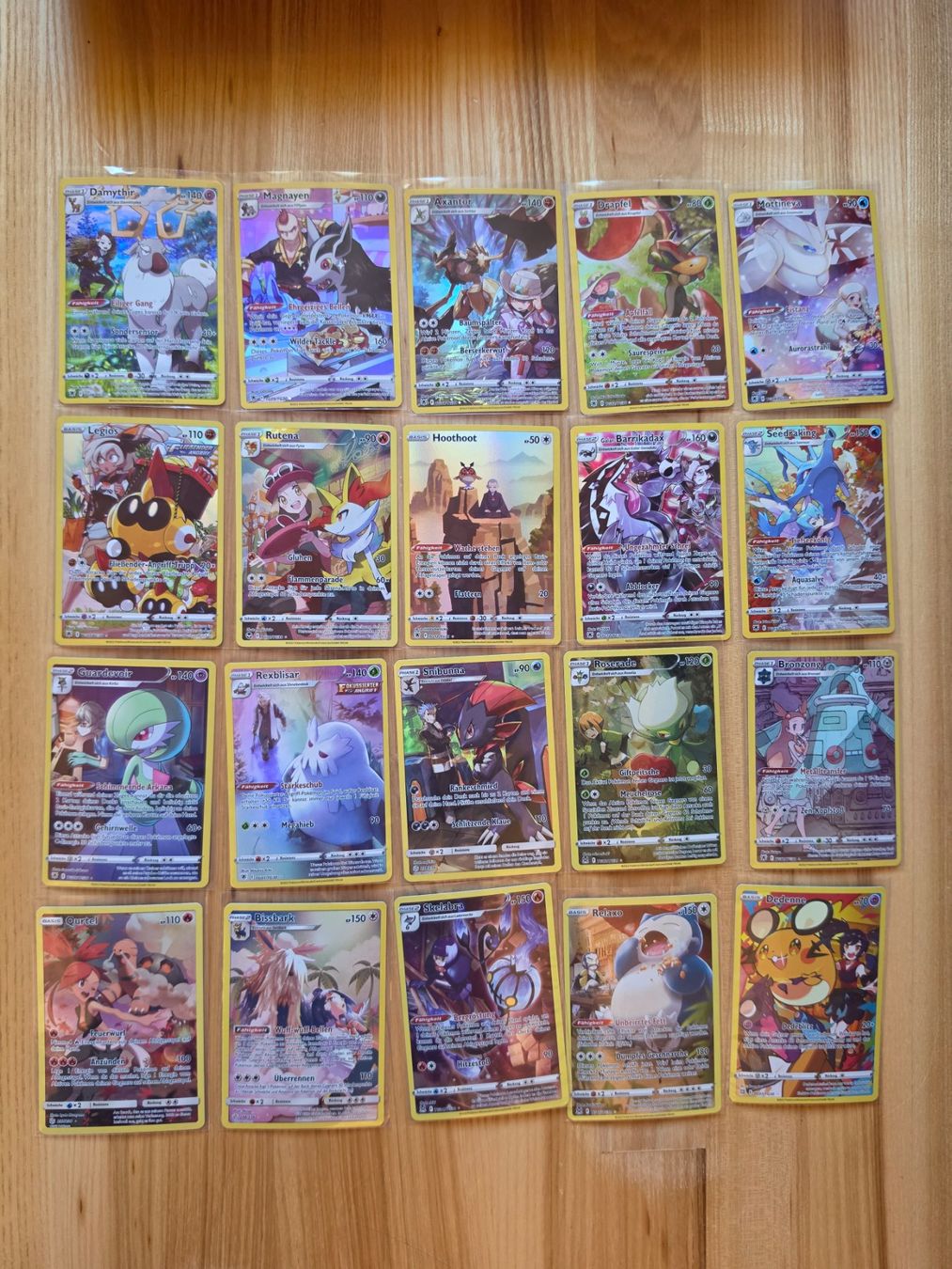 Pokémon Sammelbilder & Trading cards: 20 Illustratione Pokemon Karten DE ab1.-! – Gebraucht aus triesenberg von wisi369