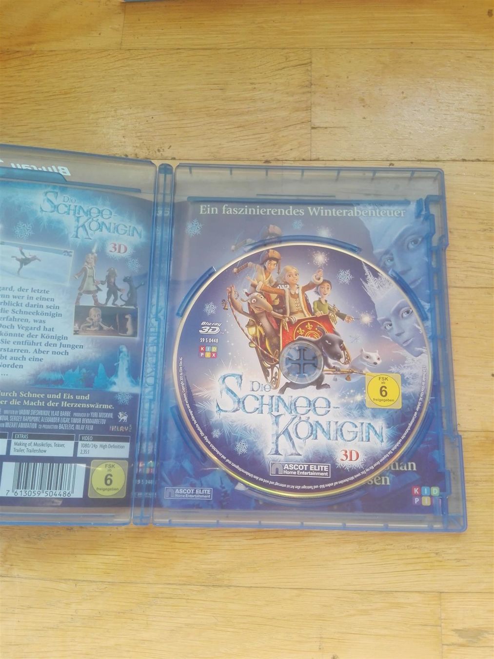Tutti i DVDs: Die Schneekönigin (1 + 2)      -3D & 2D- – Usato da St.Galllen venduto da elkaphone 3