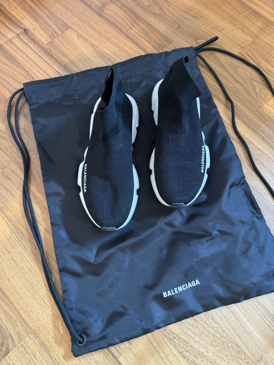 Balenciaga Chaussures hommes: Balenciaga Speed Trainer schwarz, Gr. 37 – D'occasion à Riedikon par fox222