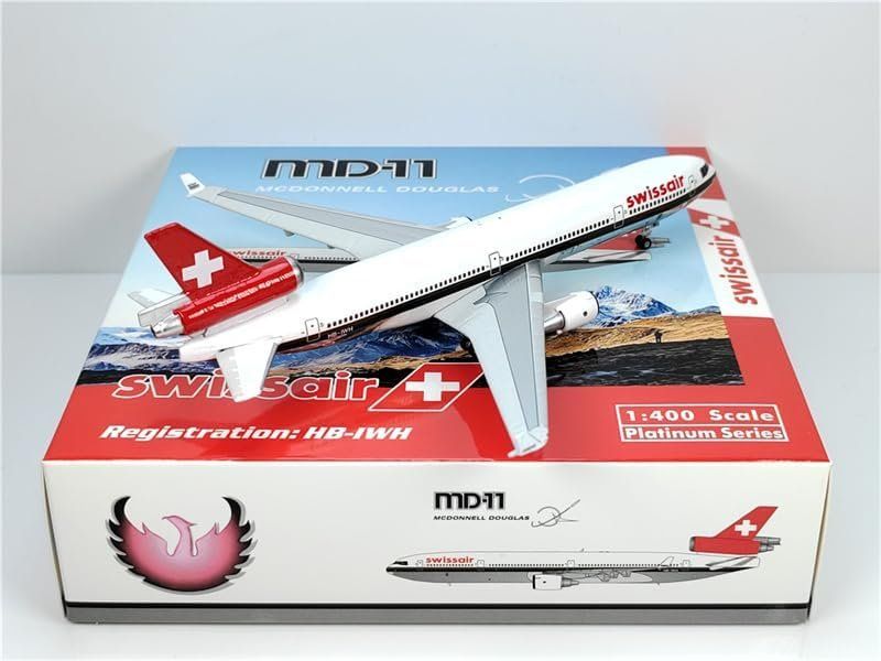 Swissair Kit di modellismo & Modellini statici: MD-11 SWISSAIR – Nuovo e nell'imballaggio originale da Morges venduto da iljamuromez 3