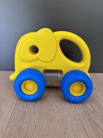 Süsse Rassel-Elefant auf Rädern, Babyspielzeug