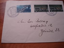 Sonderbrief 1947, 100 Jahre Eisenbahn, Sonder-o Jubiläum