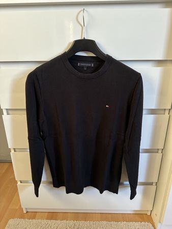 Pull homme Tommy Hilfiger noir taille M comme neuf