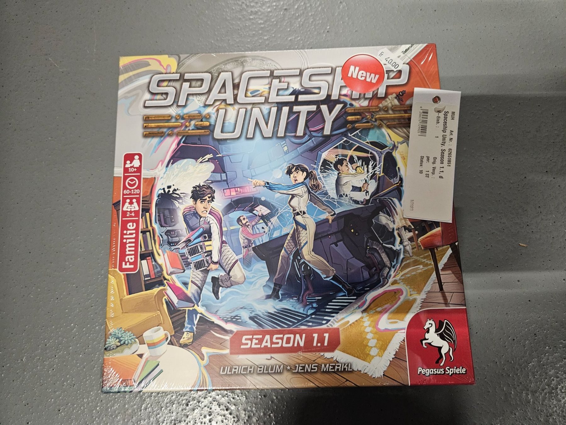 Giochi: Neu - Pegasus Spiele - Spaceship Unity – Nuovo e nell'imballaggio originale da Dagmersellen venduto da Jarsetz_Restposten