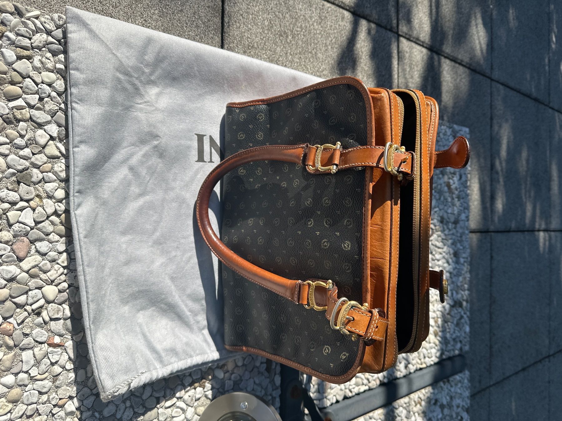 Borse da donna: Pollini heritage handbag black & brown leather – Usato da Monteggio venduto da dem_7zj2 2