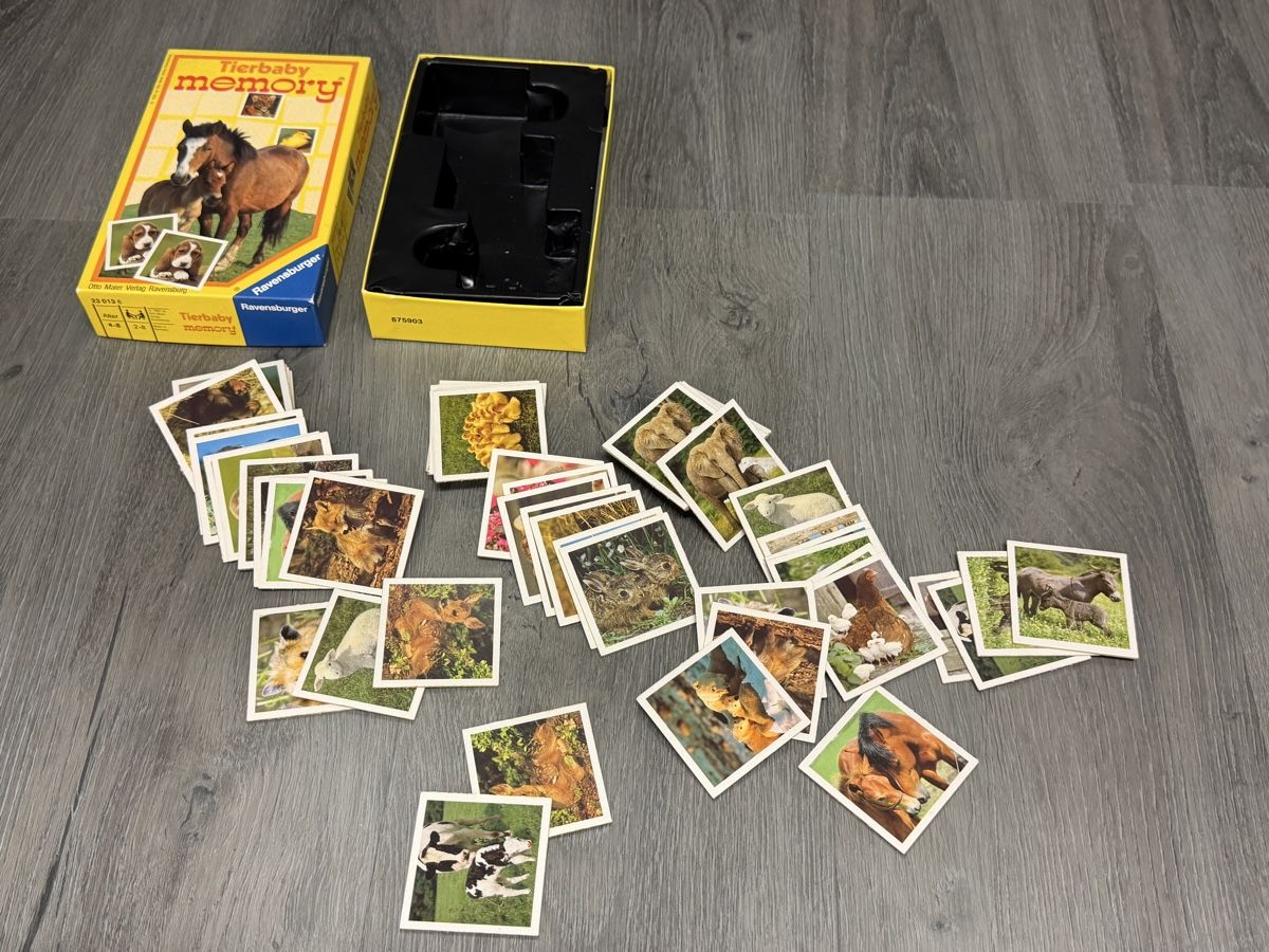 Ravensburger Giochi: Ravensburger Tierbaby Memory – Usato da Zürich venduto da f_c_barcelona 4